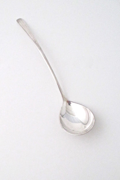 Kay Bojesen Denmark vintage sterling silver Grand Prix serving sauce spoon