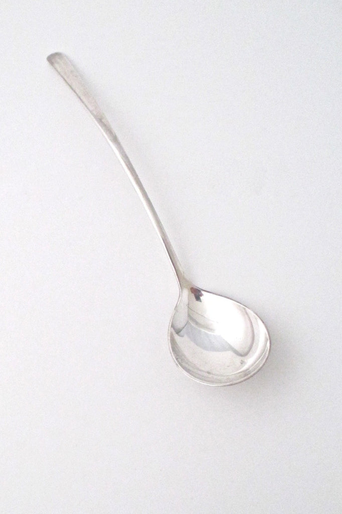 Kay Bojesen Denmark vintage sterling silver Grand Prix serving sauce spoon