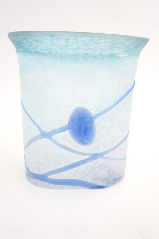 Kosta Boda Galaxy vase by Bertil Vallien - signed