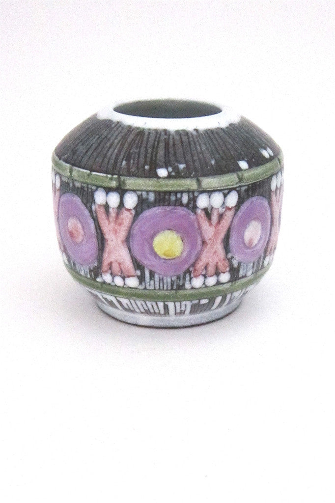Laholm, Sweden vintage ceramic vase