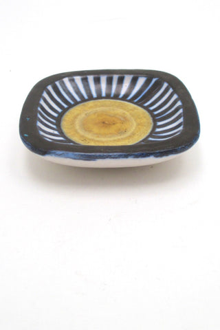 Lotte Bostlund Canada vintage mid century studio pottery ceramic dish 1