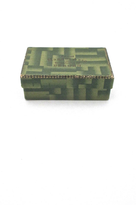 Magnus Aase Norway vintage ephemera Bauhaus jewelry box Scandinavian Design