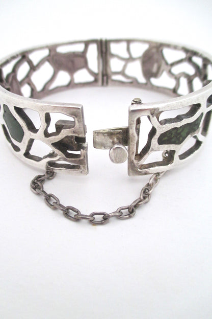 Miguel Melendez hinged bracelet