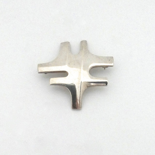 Georg Jensen Modernist silver brooch #360