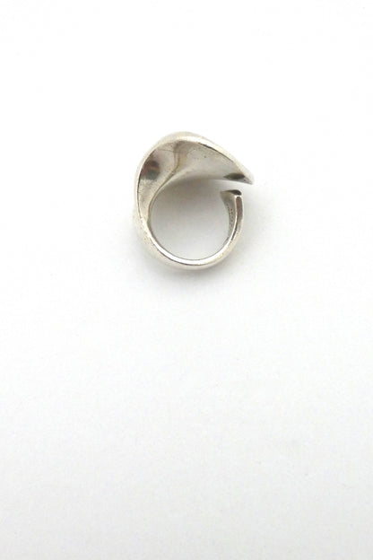 Georg Jensen / Hans Hansen large silver ring