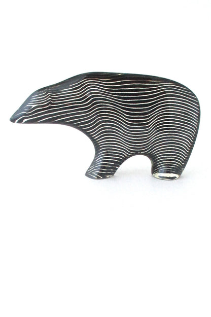 Palatnik Brazil vintage modernist acrylic polar bear sculpture