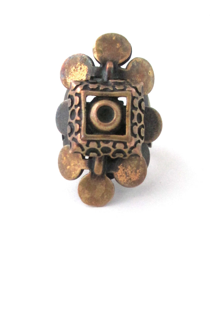 Pentti Sarpaneva Finland vintage Scandinavian bronze ring