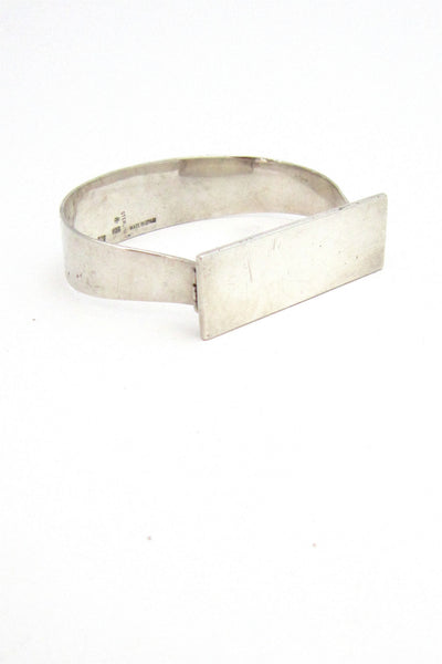Puig Doria, Spain modernist silver bracelet