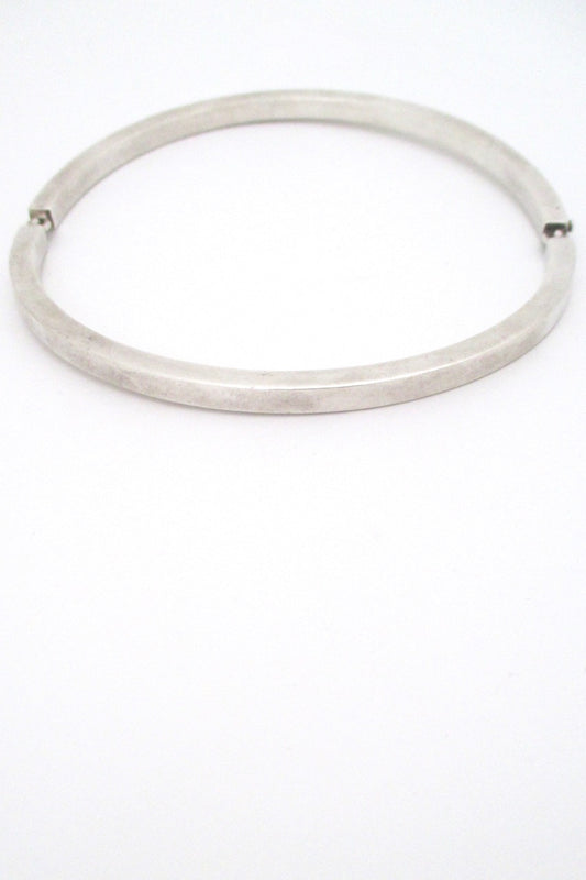 Jose Maria Puig Doria Spain vintage modernist silver choker mid century modern jewellery