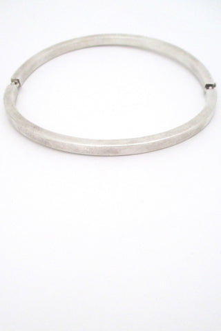 Jose Maria Puig Doria Spain vintage modernist silver choker mid century modern jewellery