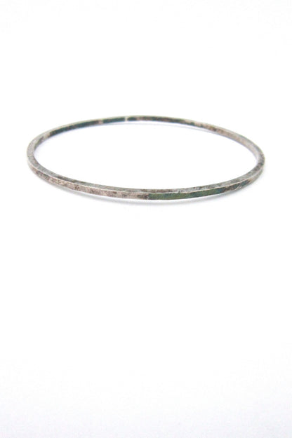 Rey Urban for A Fausing Denmark hammered silver bangle