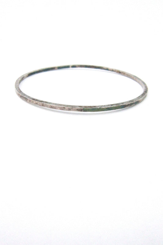 Rey Urban for A Fausing Denmark hammered silver bangle