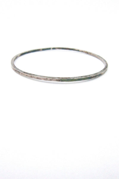Rey Urban for A Fausing Denmark hammered silver bangle