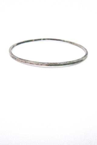 Rey Urban for A Fausing Denmark hammered silver bangle