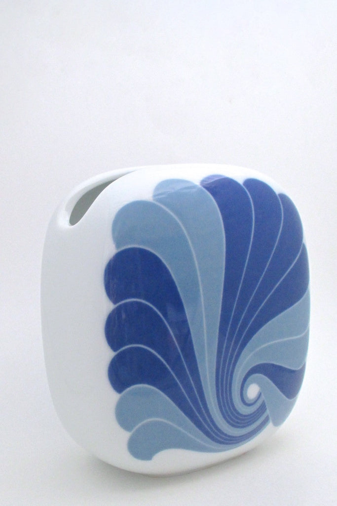 Rosenthal Germany large vintage pop art porcelain pillow vase by Rosamonde Nairac
