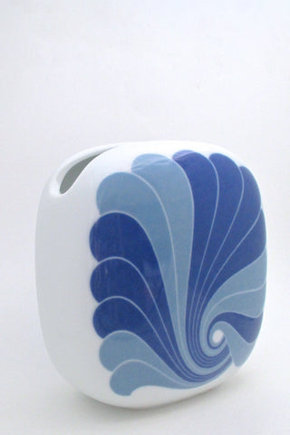 Rosenthal Germany large vintage pop art porcelain pillow vase by Rosamonde Nairac
