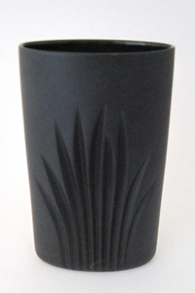 Rosenthal porcelaine noire Riedel vase