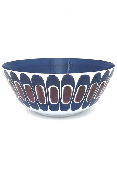Royal Copenhagen Aluminia Denmark extra large Tenera bowl by Inge Lise Koefoed Scandinavian Modern design