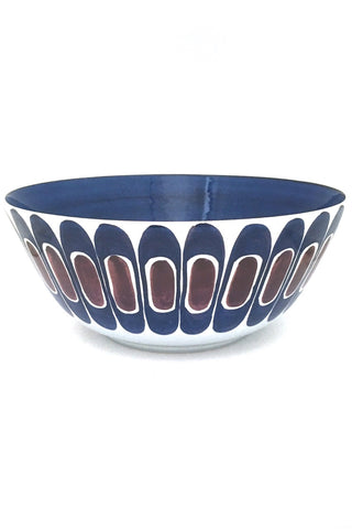 Royal Copenhagen Aluminia Denmark extra large Tenera bowl by Inge Lise Koefoed Scandinavian Modern design