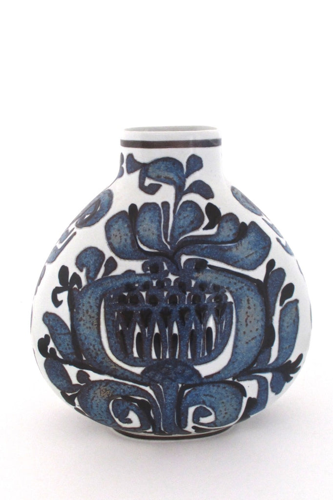 Royal Copenhagen Denmark vintage mid century Tenera large vase by Kari Christensen