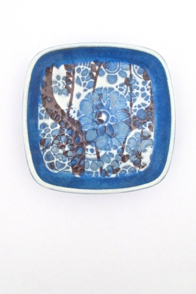 Royal Copenhagen Denmark vintage faience ceramic Baca dish by Johanne Gerber