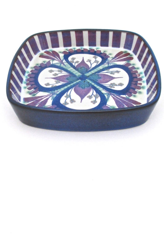 detail Royal Copenhagen Denmark mid century medium Tenera ceramic dish by Marianne Johnson