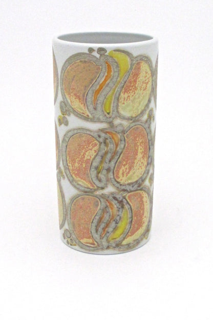 Royal Copenhagen Denmark vintage matte glazed faience Baca vase by Ellen Malmer