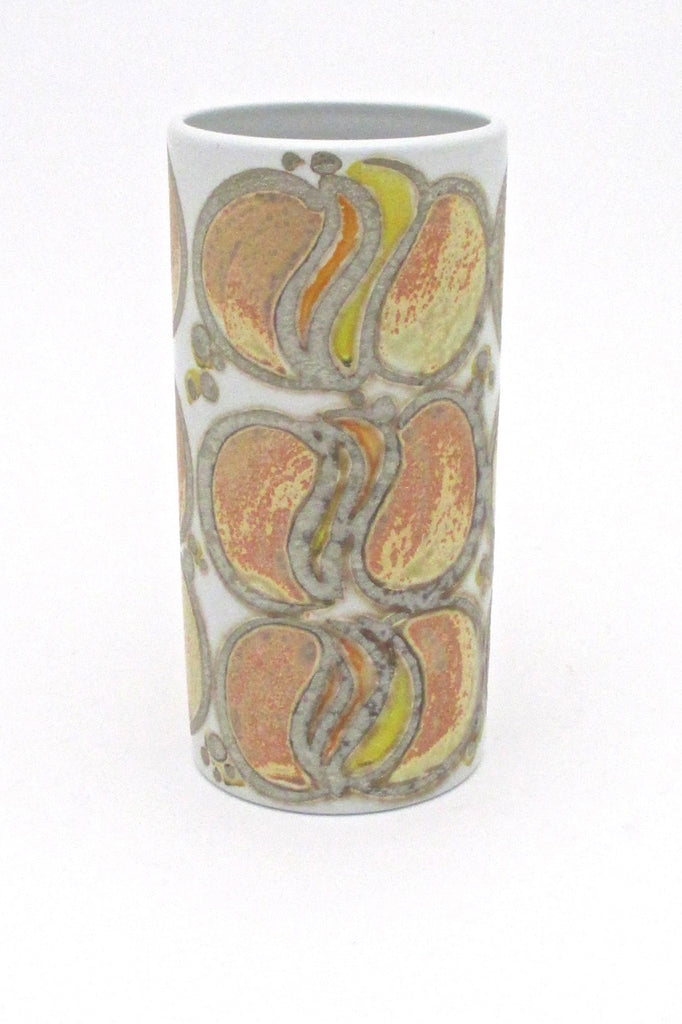 Royal Copenhagen Denmark vintage matte glazed faience Baca vase by Ellen Malmer