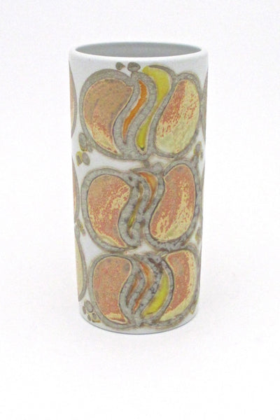 Royal Copenhagen Denmark vintage matte glazed faience Baca vase by Ellen Malmer