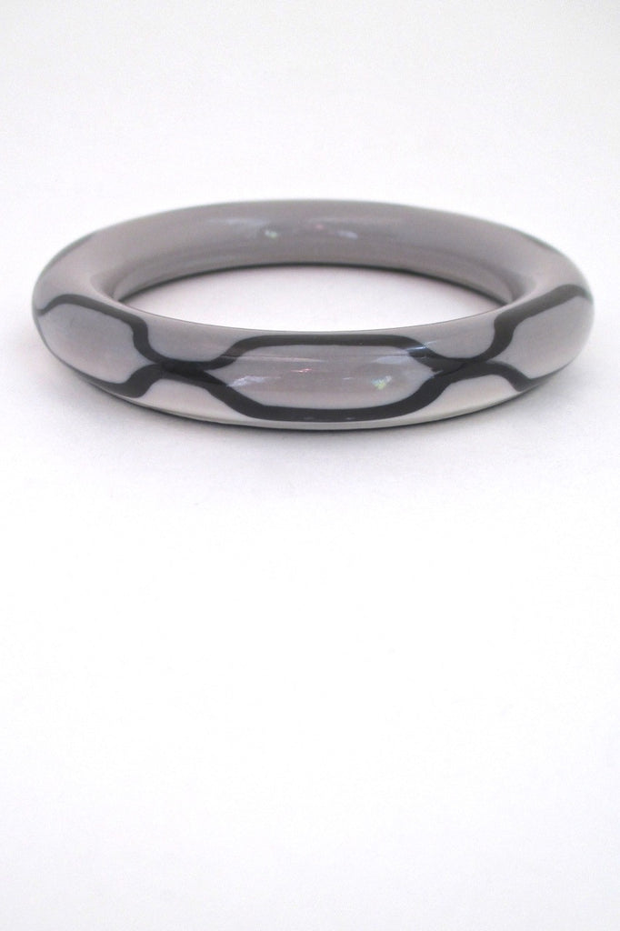 Royal Copenhagen Denmark vintage porcelain bangle bracelet Nordic jewellery