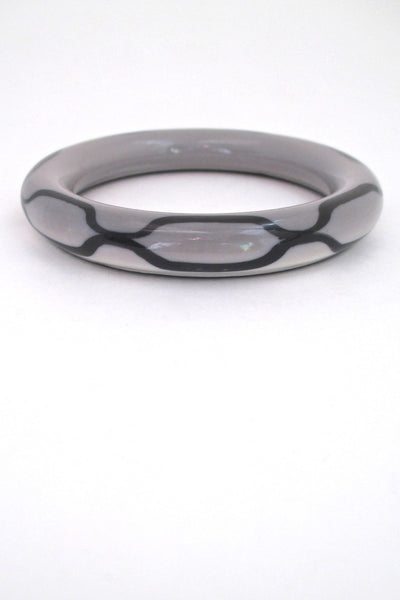 Royal Copenhagen Denmark vintage porcelain bangle bracelet Nordic jewellery
