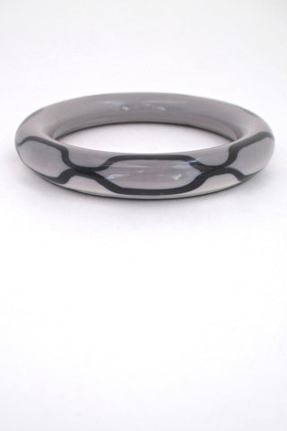Royal Copenhagen Denmark vintage porcelain bangle bracelet Nordic jewellery
