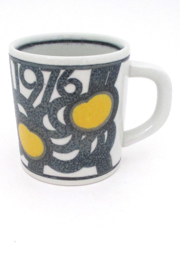 Royal Copenhagen small annual mug 1976 by Ann Marie Trolle