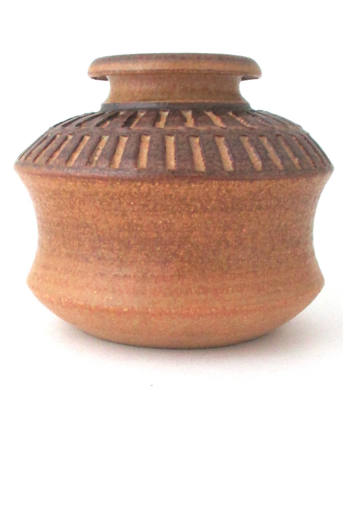Soholm Denmark vintage stoneware ceramic vase by Josef Simon