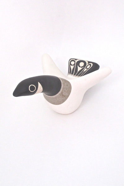 Strawberry Hill Canada vintage glazed ceramic large Canada Goose sculpture