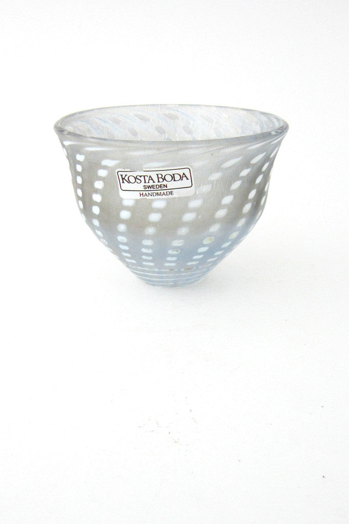 Bertil Vallien for Kosta Boda miniature Minos bowl