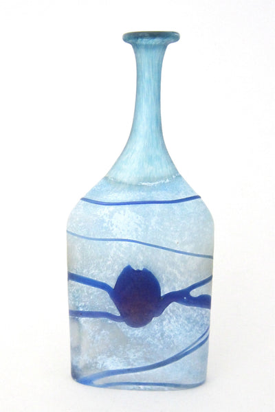 Bertil Vallien for Kosta Boda, Sweden Galaxy bottle vase - artist collection