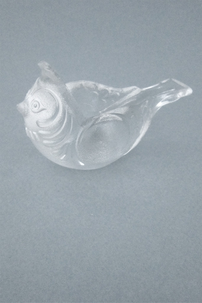 Bjørn Wiinblad for Rosenthal Studio Line glass bird candle holder
