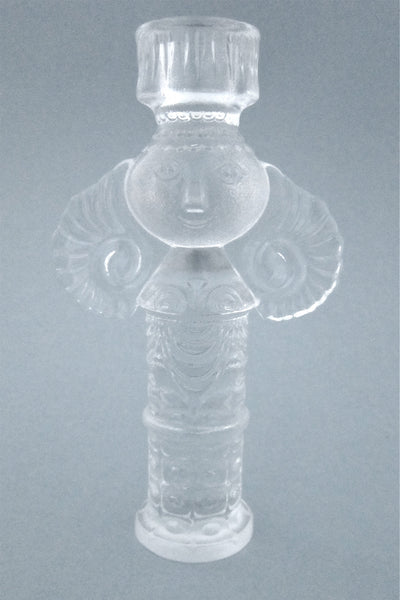 Bjorn Wiinblad for Rosenthal Studio Line figural glass candle stick