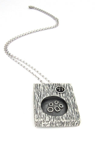 Guy Vidal shadow box necklace