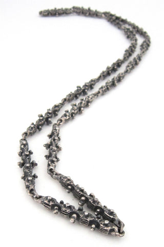 Guy Vidal pewter necklace
