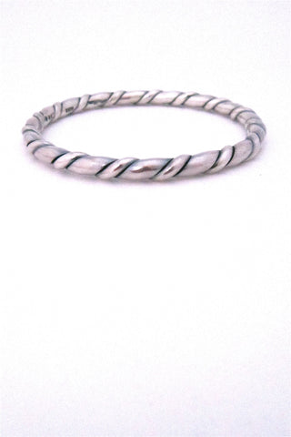 Hans Hansen Denmark heavy silver bracelet