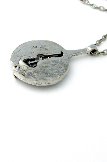 Robert Larin open disc pendant