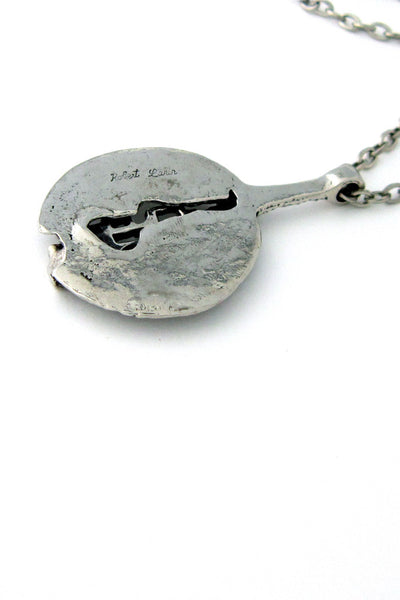 Robert Larin open disc pendant