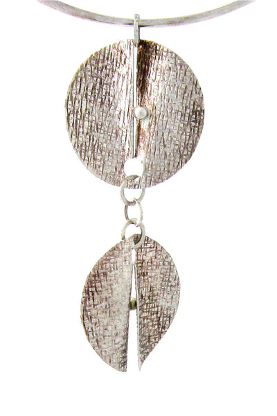 Kupittaan Kulta Finland silver kinetic pendant