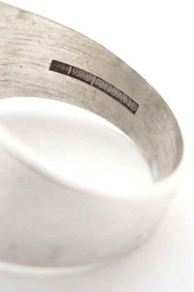 Kultaseppa Salovaara Finland silver ring
