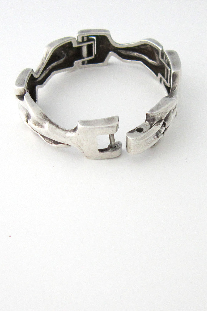 Bjorn Weckstrom, Lapponia Finland vintage silver bracelet