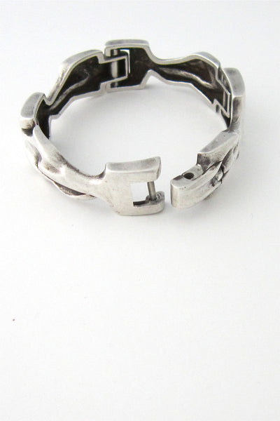 Bjorn Weckstrom, Lapponia Finland vintage silver bracelet