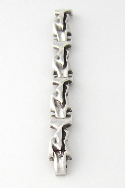 Bjorn Weckstrom, Lapponia silver  Cassiopeia bracelet