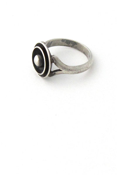 N E From Denmark silver discs ring
